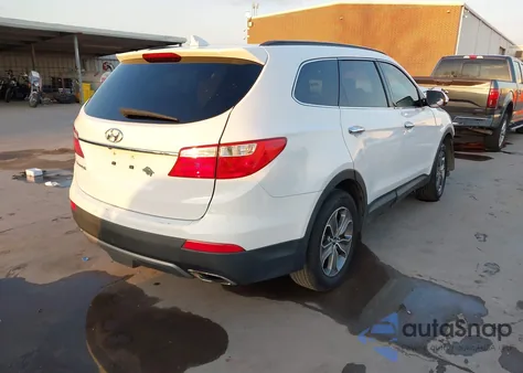 2014 Hyundai Santa Fe Gls from USA, damaged, VIN KM8SM4HF6EU036848